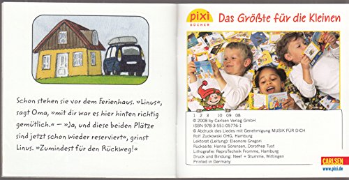 Mein Platz im Auto ist hinten - Pixi-Buch 1581 (Einzeltitel) aus Pixi-Serie 176 Rolfs Pixi-Liederbücher