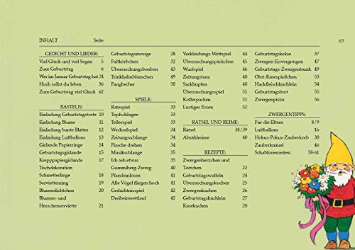 Zwergenstübchen Geburtstagsbuch (Zwergenstübchen - Backbücher und Kochbücher für Kinder, Eltern, Familien)