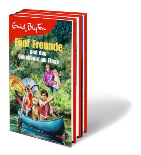 Fünf Freunde Buchpaket, 3 Bände - "Fünf Freunde und das Geheimnis am Fluss", "Fünf Freunde und ein schlimmer Verdacht" und "Fünf Freunde und das Ungeheuer aus der Tiefe"