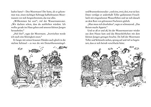 Der kleine Wassermann: Der kleine Wassermann: gebundene Ausgabe schwarz-weiß illustriert, ab 6 Jahren