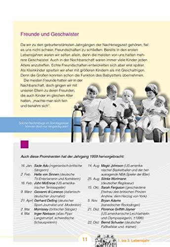 Wir vom Jahrgang 1959 - Kindheit und Jugend (Jahrgangsbände / Geburtstag): Geschenkbuch zum Geburtstag - Jahrgangsbuch mit Geschichten, Fotos und Erinnerungen mitten aus dem Alltag