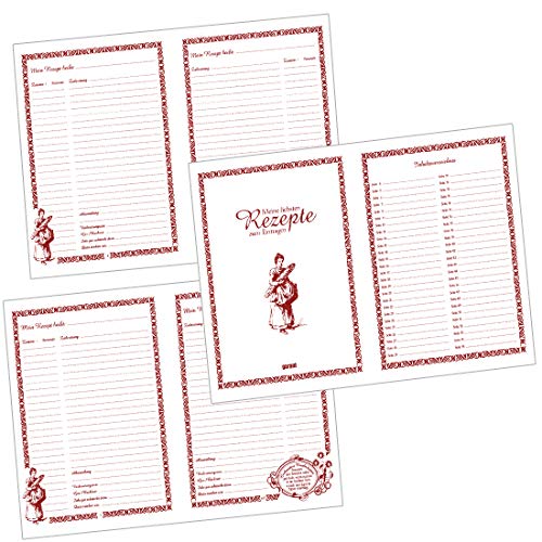 Meine liebsten Rezepte - zum Eintragen