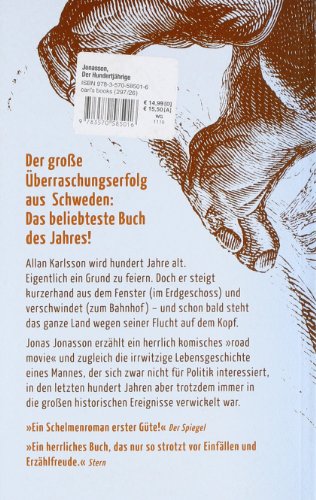 Der Hundertjährige, der aus dem Fenster stieg und verschwand: Roman