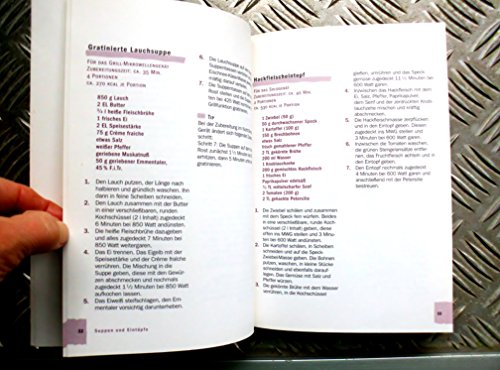 Mikrowellen-Kochbuch