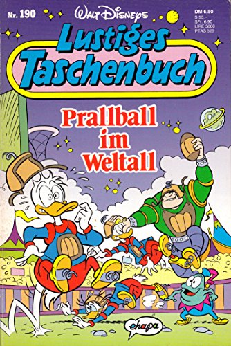 Prallball im Weltall Lustiges Taschenbücher Nr.190