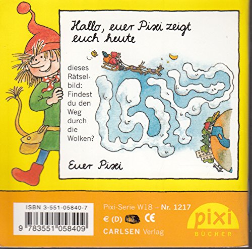 Der hungrige Weihnachtsmann - Pixi-Buch Nr. 1217 - Einzeltitel aus PIXI-Serie W18 aus Kassette