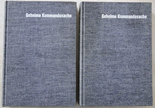 Geheime Kommandosache. Hinter den Kulissen des Zweiten Weltkriegs. 2 Bde.