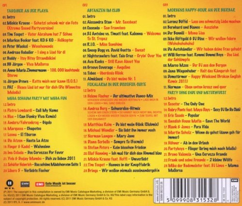 Ballermann Hits 2011-Xxl