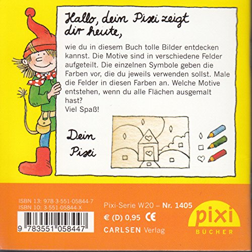 Kunterbunte Weihnachtswünsche - Ein Pixi-Buch 1405 - Einzeltitel Pixi-Serie W 20 (aus Kassette)