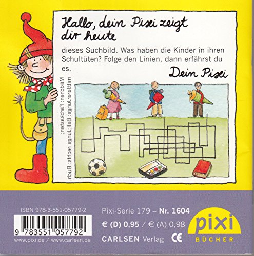 Yasmin und Fabian - Wir kommen in die Schule - Pixi-Buch 1604 (Einzeltitel) aus Pixi-Serie 179 aus Kassette