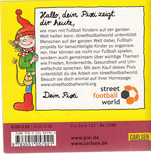 Temeos Länderspiel - Pixi-Buch 1729 (Einzeltitel) aus Pixi-Serie 192 Pixi wird Weltmeister