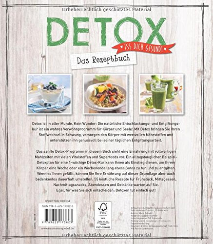 Detox - Das Rezeptbuch: Iss dich gesund!