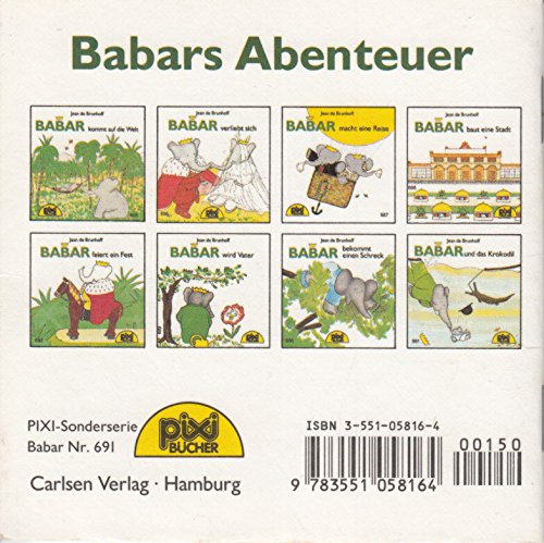 Babar und das Krokodil - Pixi-Buch Nr. 691 - Einzeltitel aus Babar-Sonderserie