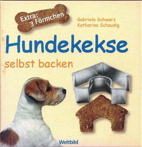 Hundekekse selbst backen - Set mit Buch und 3 Förmchen