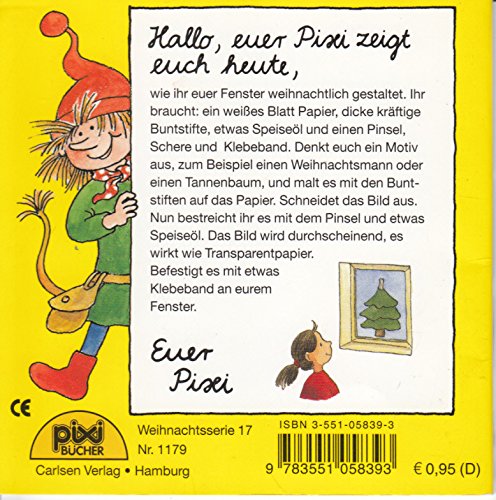 Advent, Advent, ein Lichtlein brennt - Ein Pixi-Buch 1179 - Einzeltitel aus Weihnachtsserie 17 (aus Kassette)