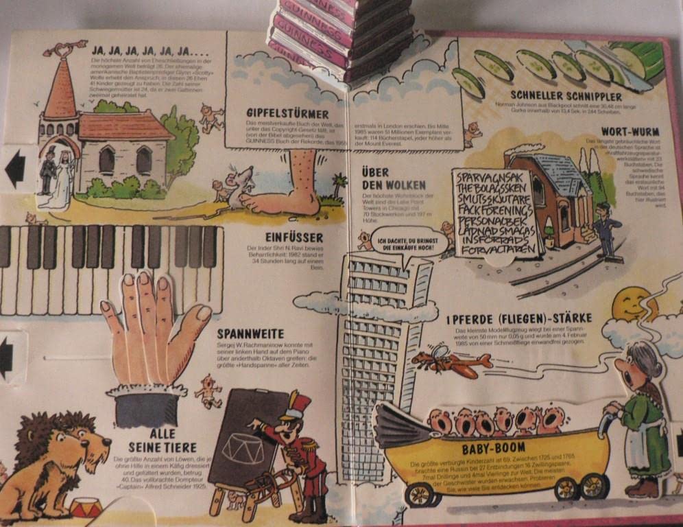 Guinness Pop-up Buch der Rekorde