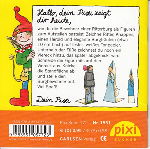Ein Turnier auf der Burg - Pixi-Buch 1551 (Einzeltitel) aus Pixi-Serie 172