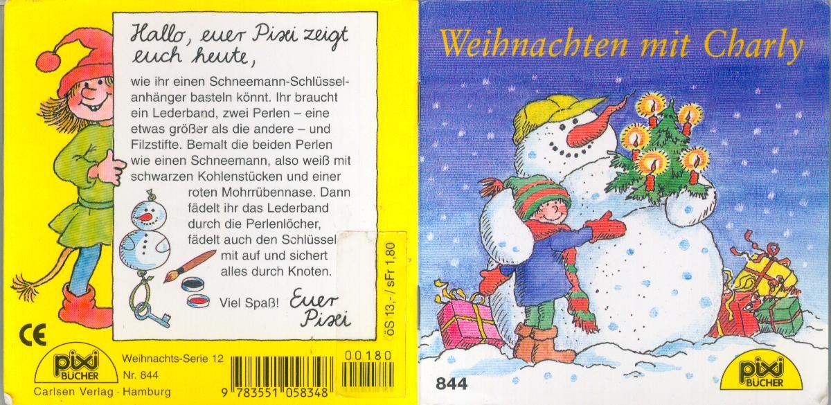 Weihnachten mit Charly (Pixi-Bücher ; Nr. 844, Weihnachts-Serie 12)