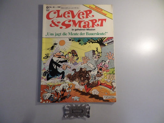 Clever & Smart in geheimer Mission. Nr. 49. Uns jagt die Meute der Bauersleute!
