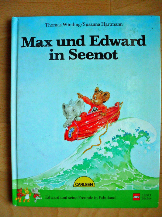 Max und Edward in Seenot. Edward und seinen Freunde in Fabuland. Lego Bücher.
