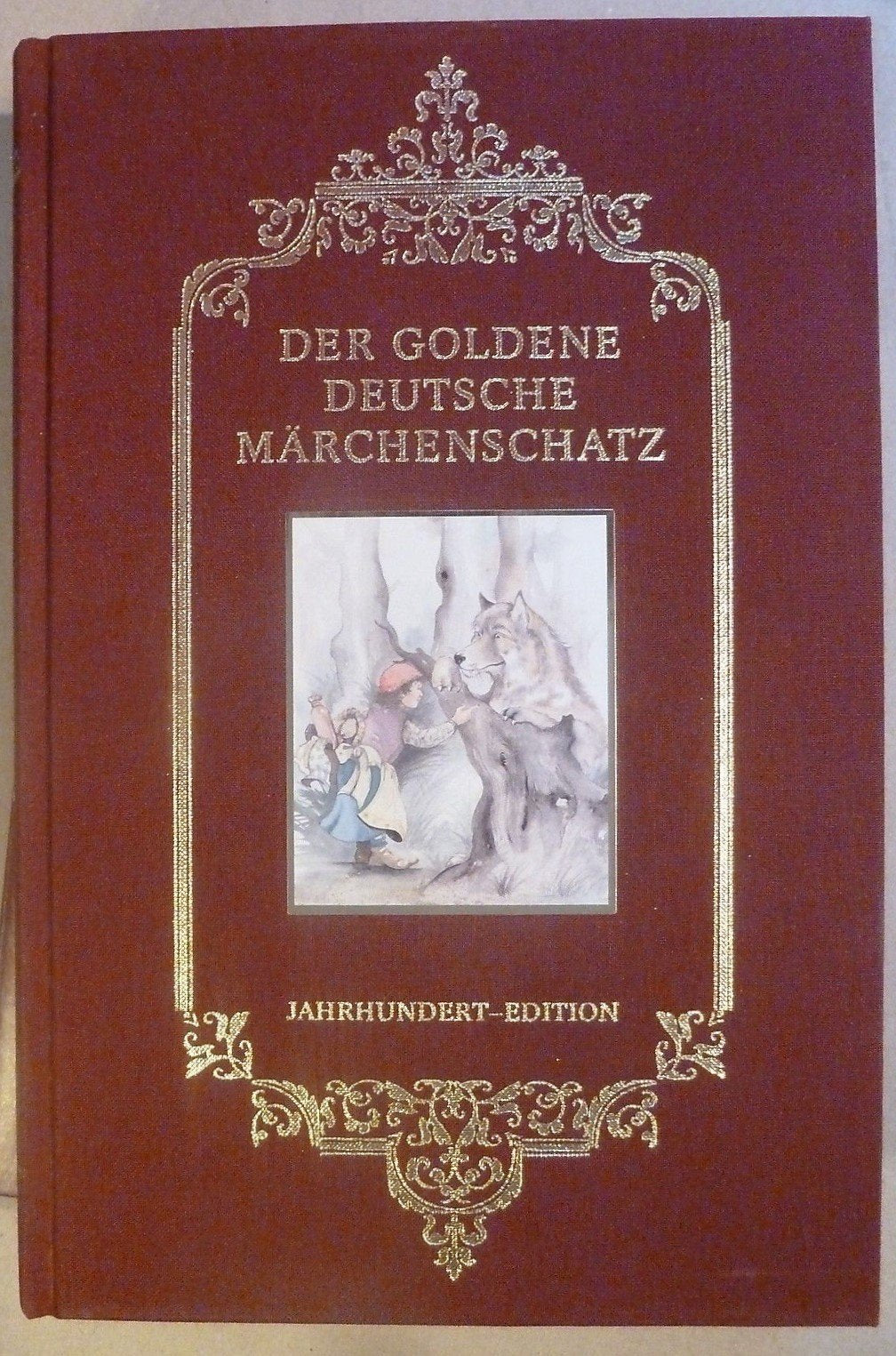 Der goldene deutsche Märchenschatz [Medienkombination] : Jahrhundert-Edition ( 2 Bände und 2 Hörbuch-CD's)