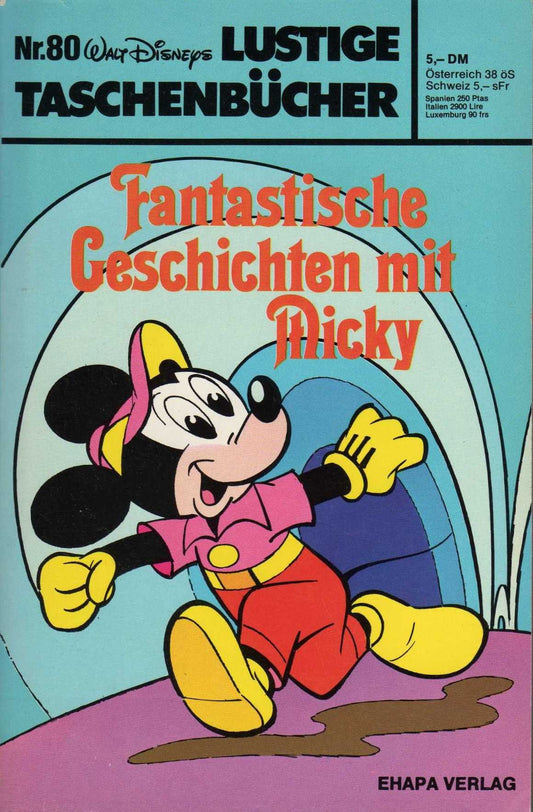 Walt Disney Lustige Taschenbücher LTB Nr. 80 - Fantastische Geschichten mit Micky Lustiges Taschenbuch