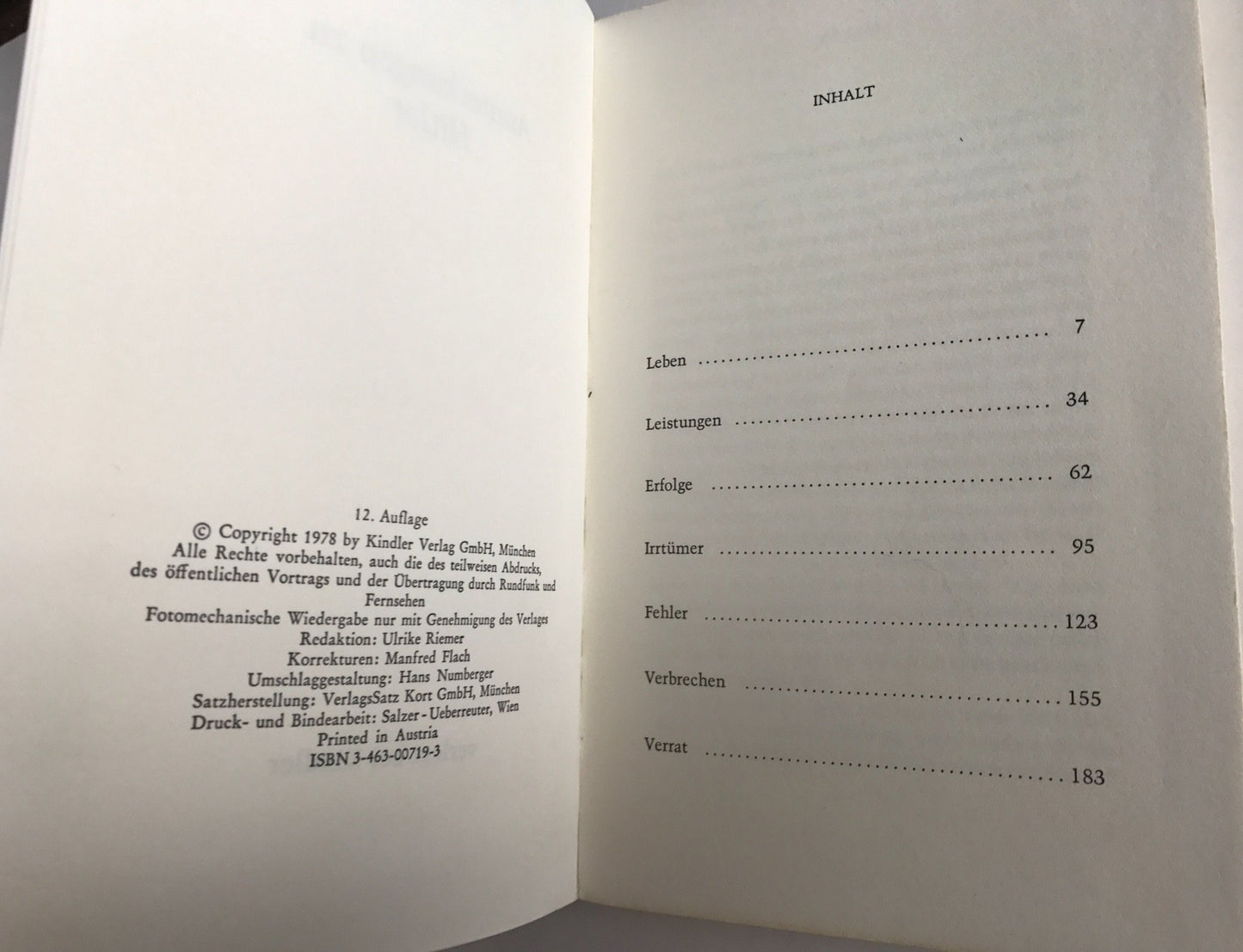 Anmerkungen Zu Hitler