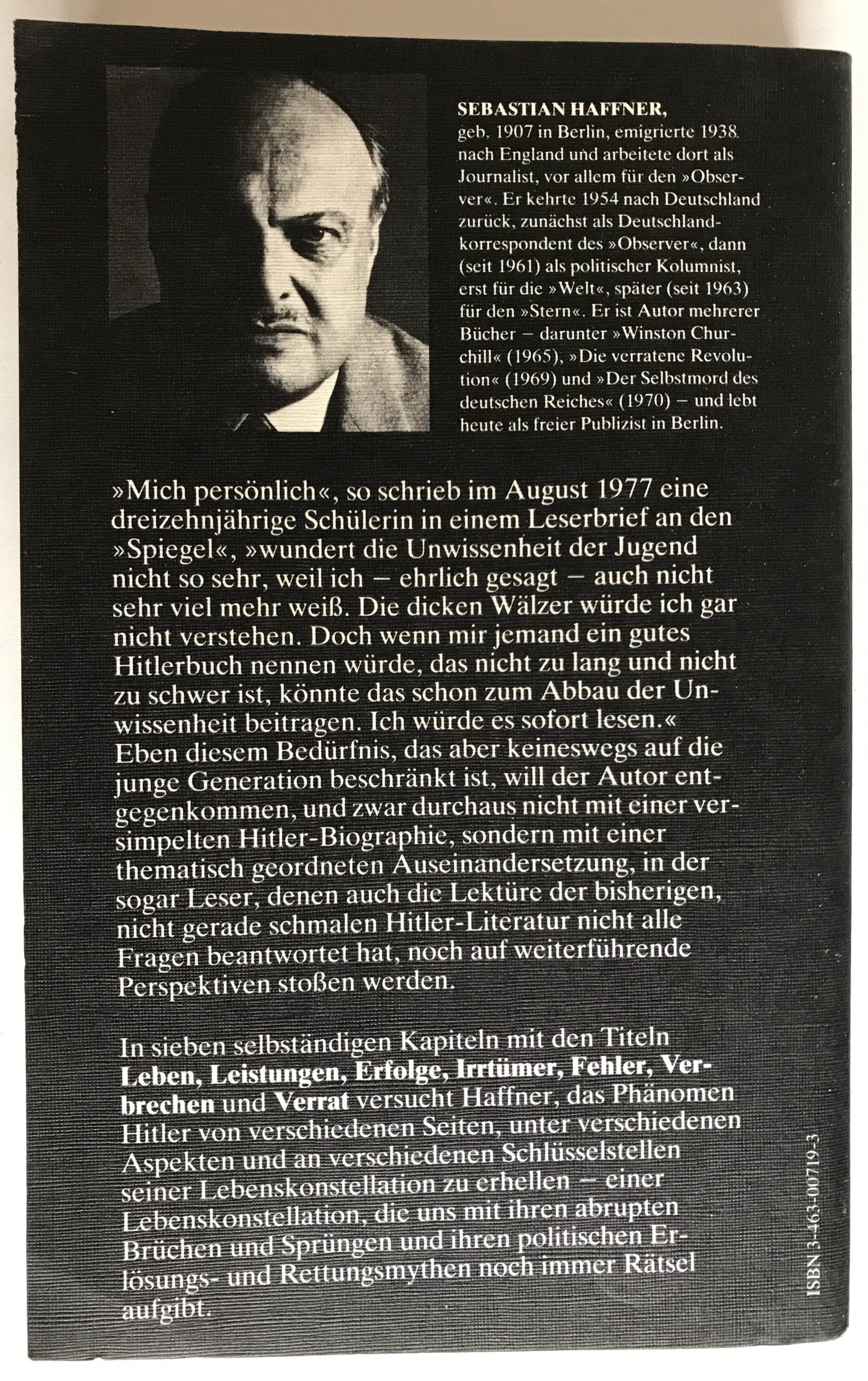 Anmerkungen Zu Hitler