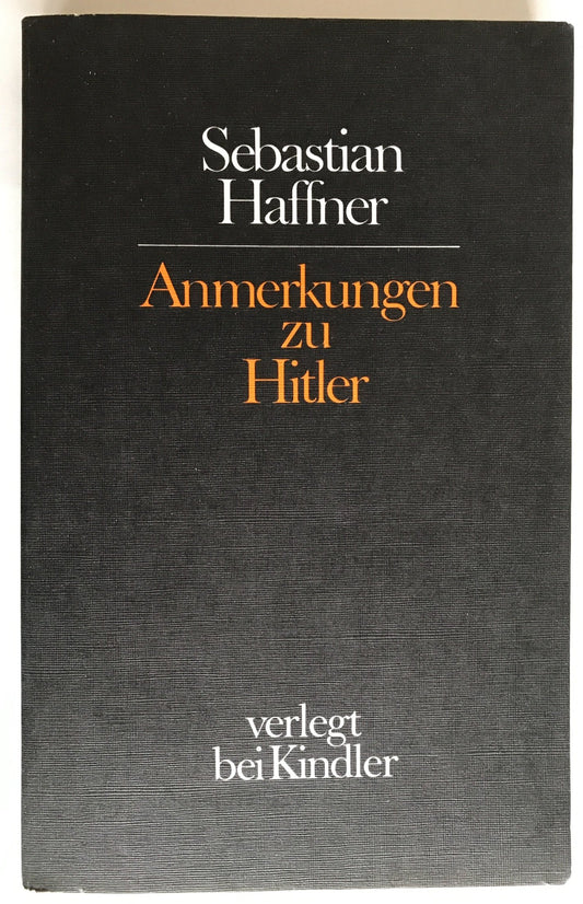 Anmerkungen Zu Hitler